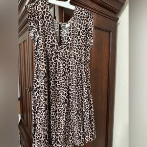 Leopard Print Dress